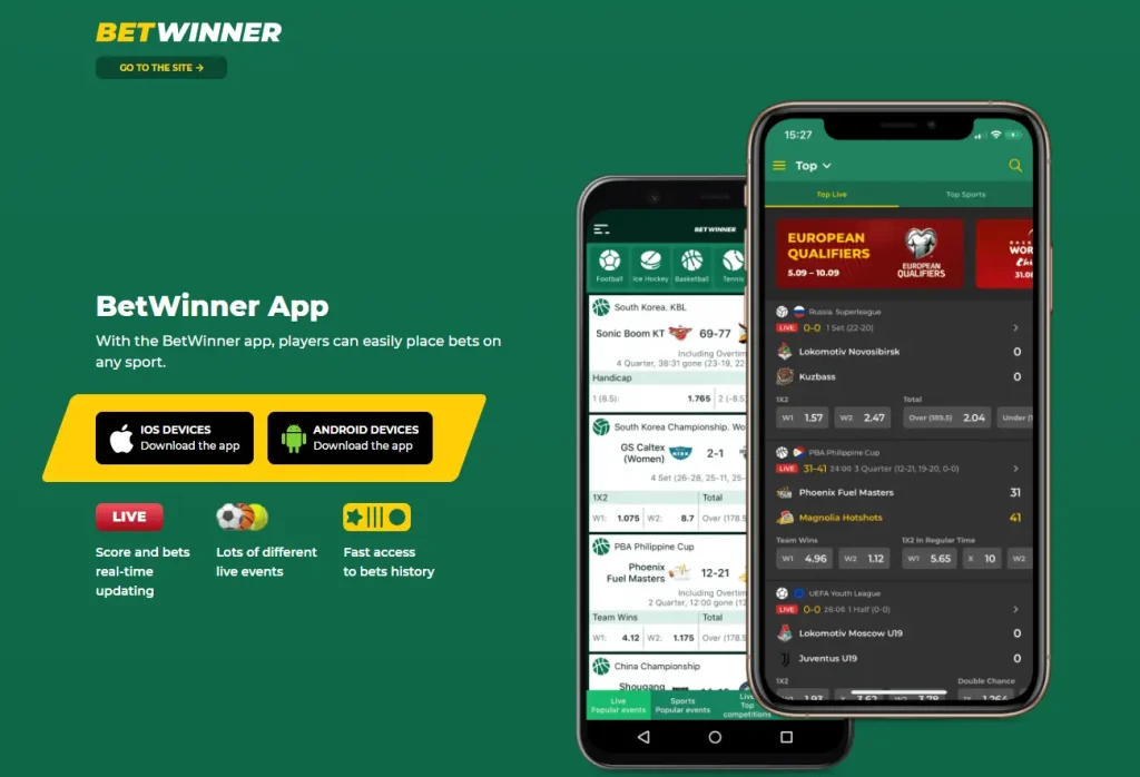 Betwinner APK iOS