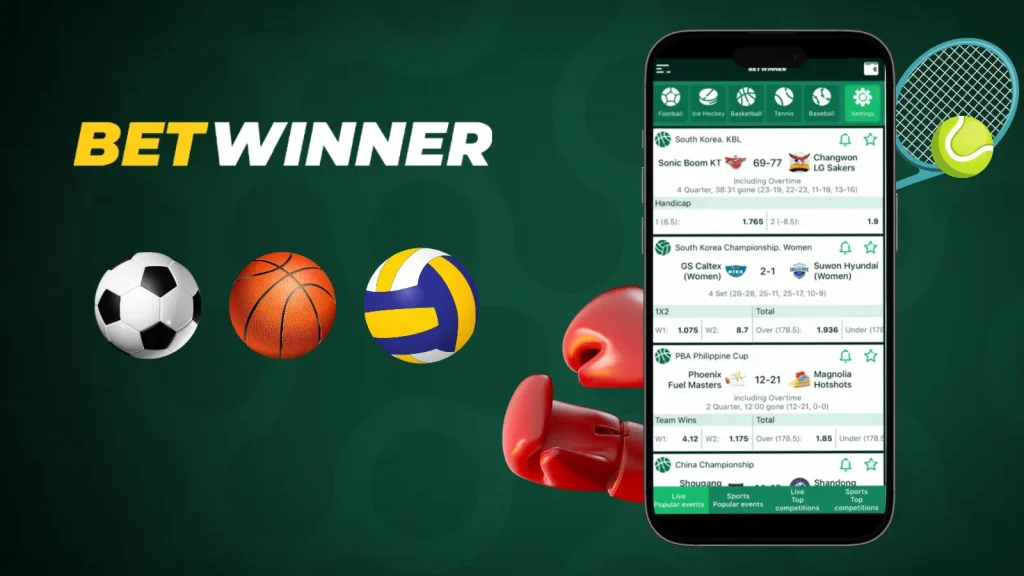 Betwinner téléchargements